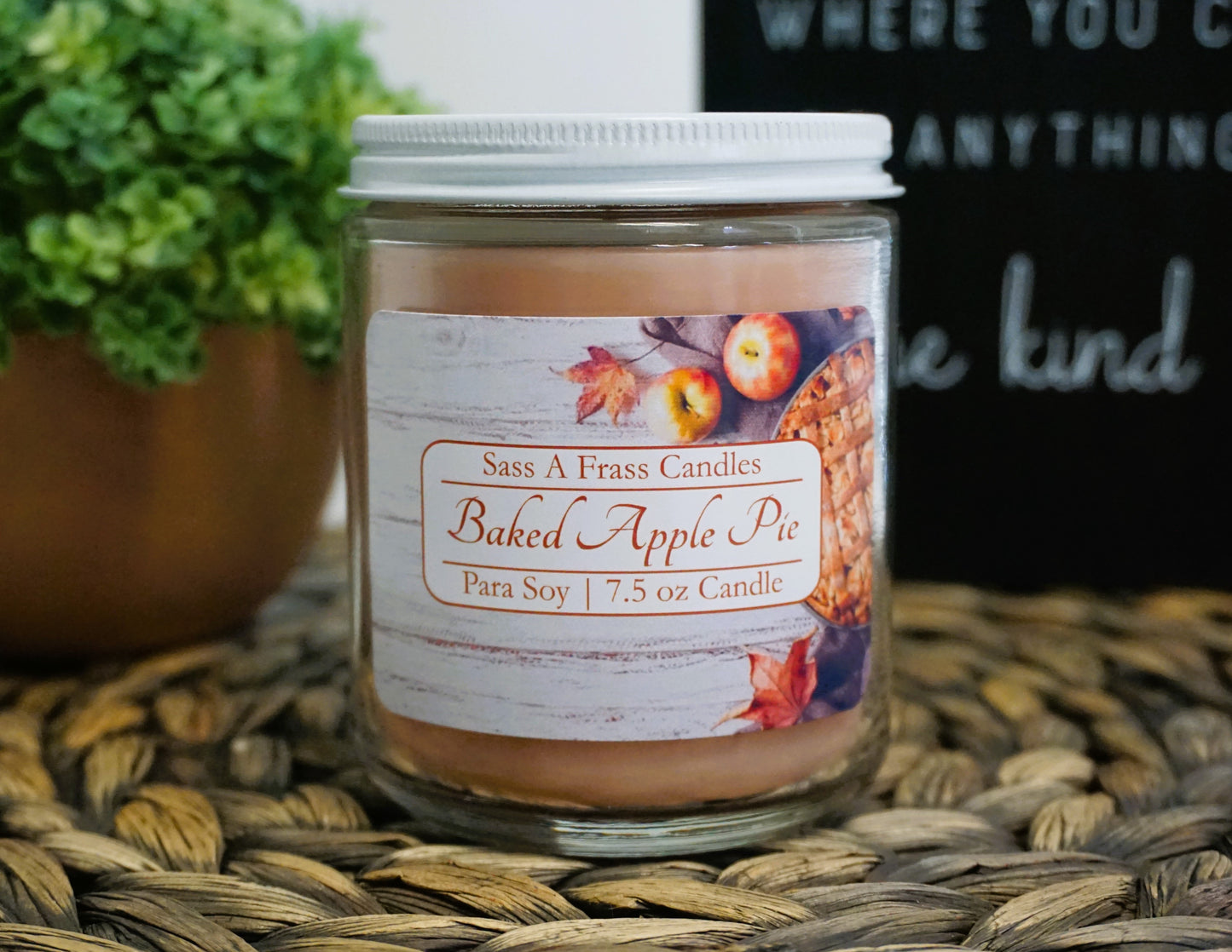 Baked Apple Pie 7.5 oz Candle