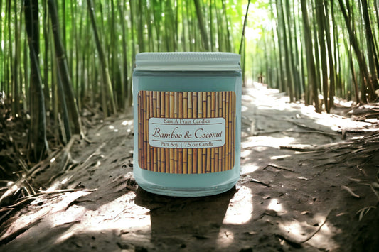 Bamboo & Coconut 7.5 oz Candle