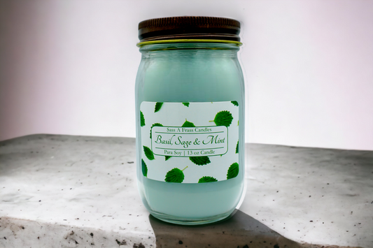 Basil, Sage & Mint 13 oz Candle