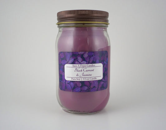 Black Currant & Jasmine 13 oz Candle