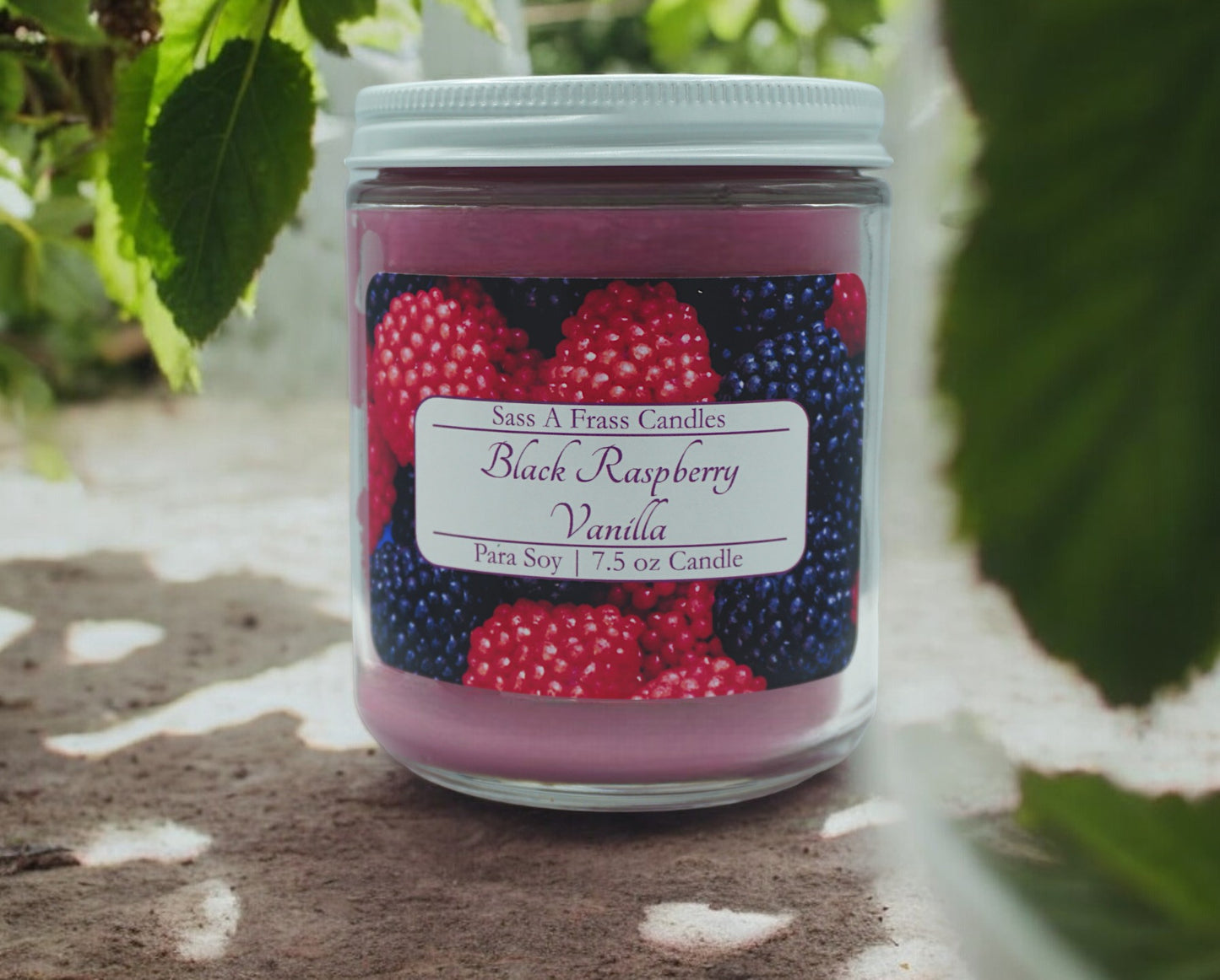 Black Raspberry Vanilla 7.5 oz Candle