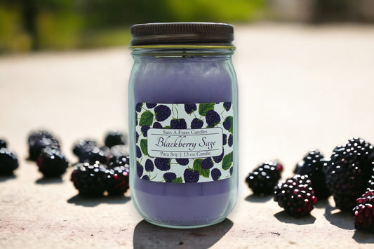 Blackberry Sage 13 oz Candle