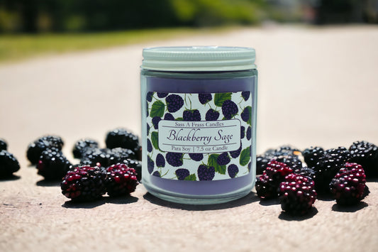 Blackberry Sage 7.5 oz Candle