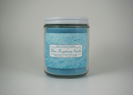 Blue Raspberry Slushie 7.5 oz Candle