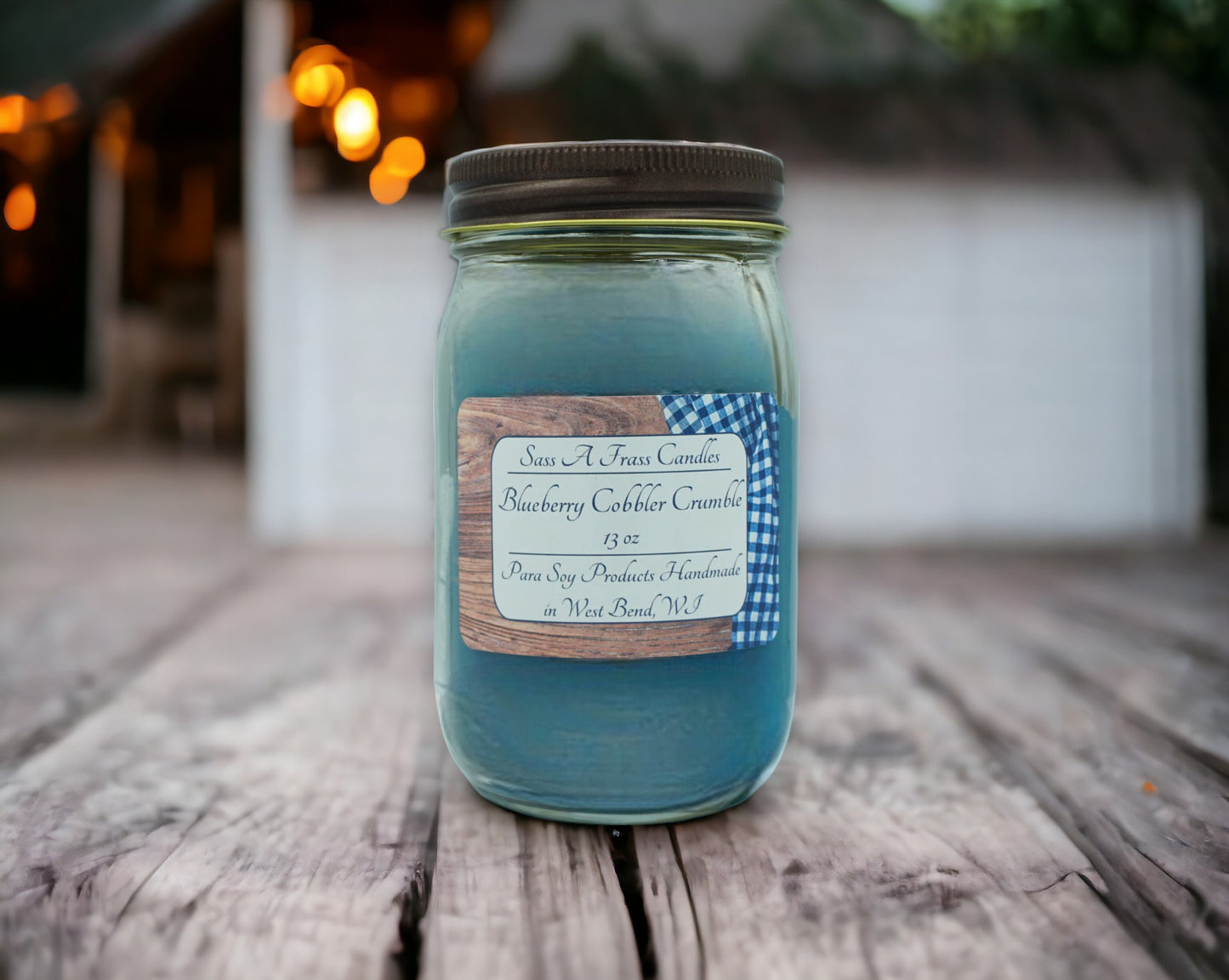 Blueberry Cobbler Crumble 13 oz Candle