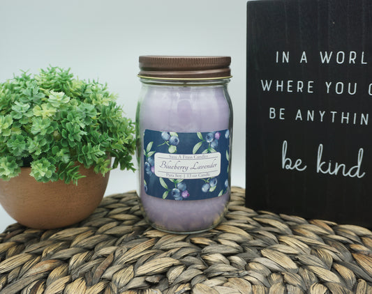 Blueberry Lavender 13 oz Candle