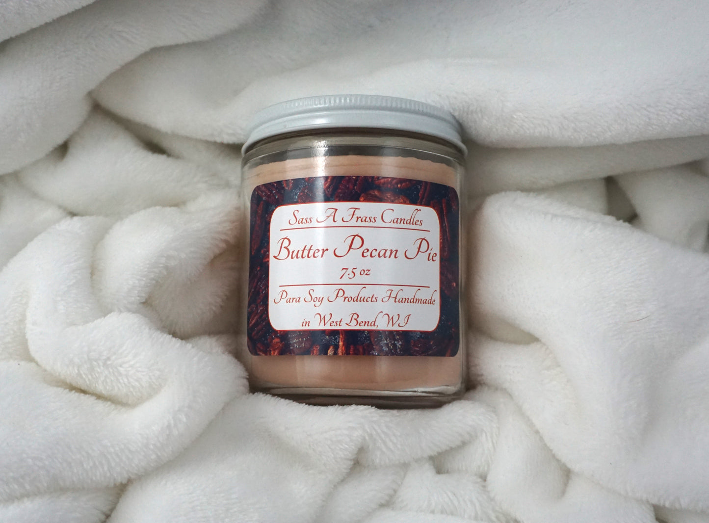Butter Pecan Pie 7.5 oz Candle