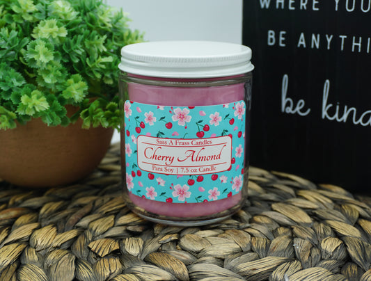 Cherry Almond 7.5 oz Candle