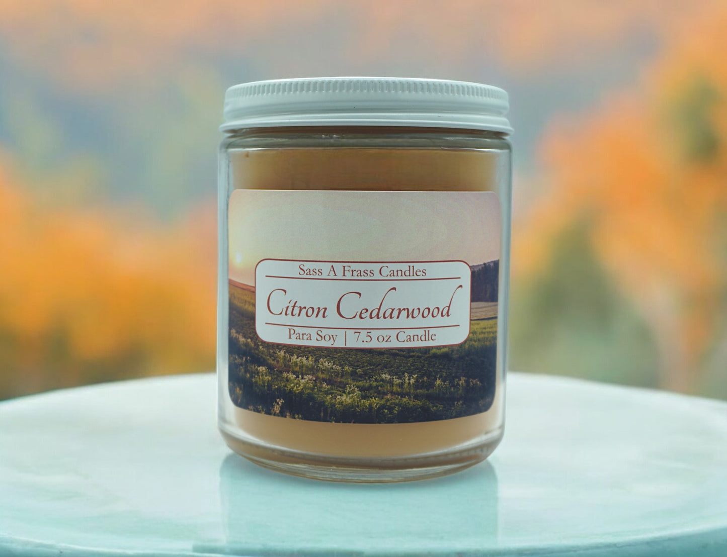 Citron & Cedarwood 7.5 oz Candle