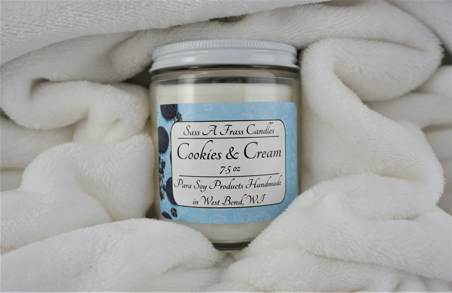 Cookies & Cream 7.5 oz Candle