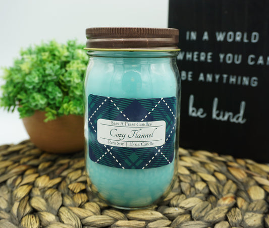 Cozy Flannel 13 oz Candle