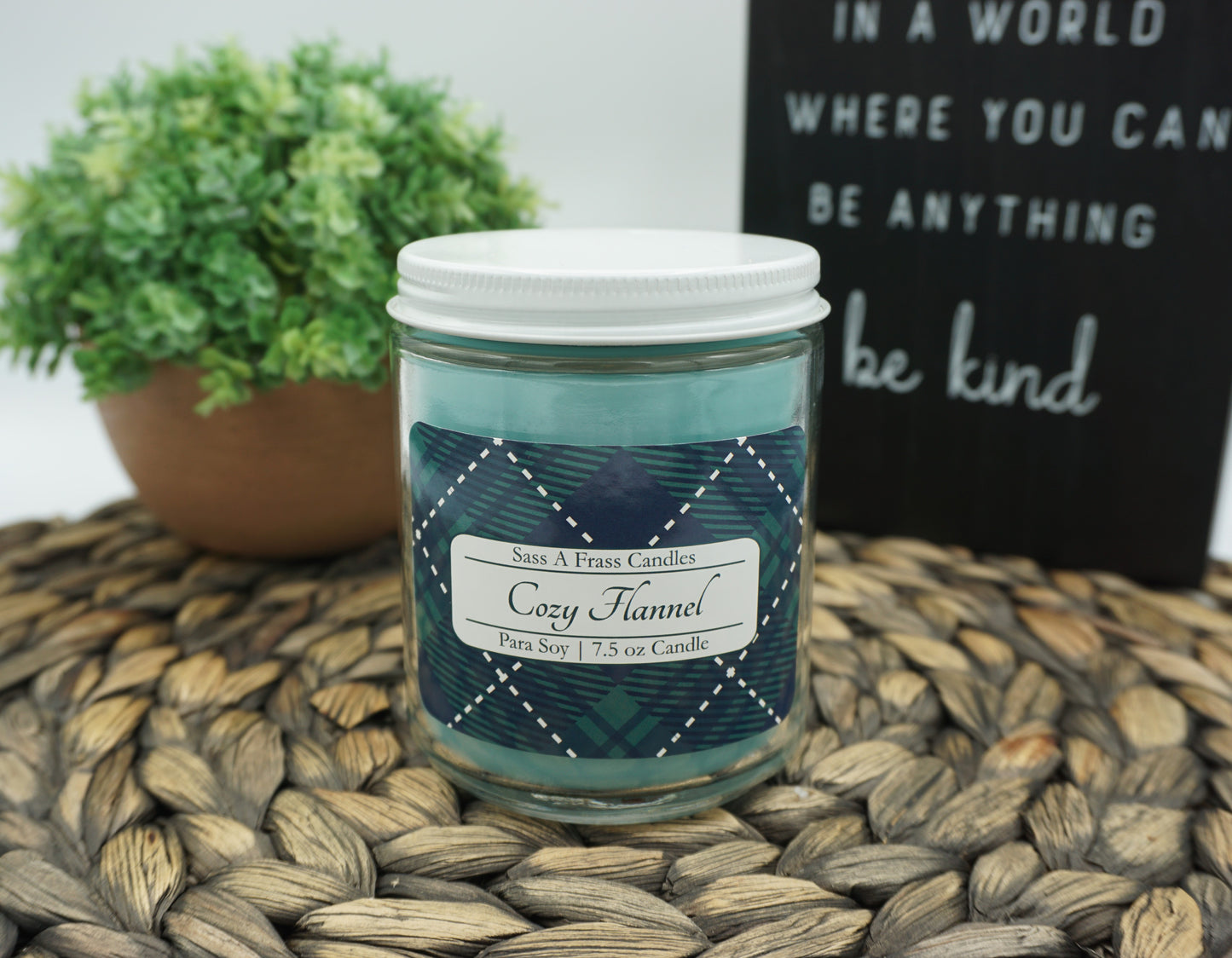 Cozy Flannel 7.5 oz Candle