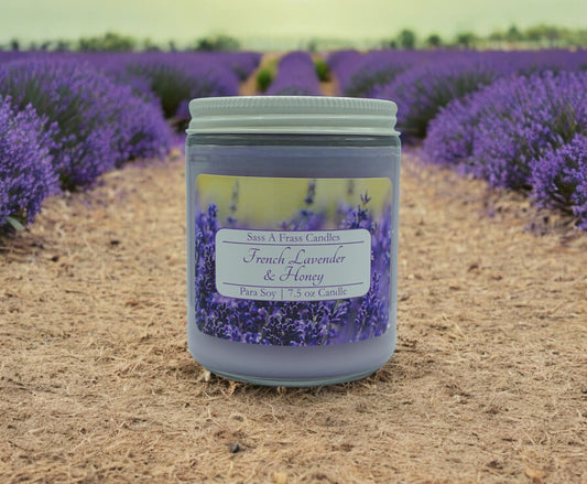 French Lavender & Honey 7.5 oz Candle