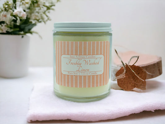 Freshly Washed Linen 7.5 oz Candle