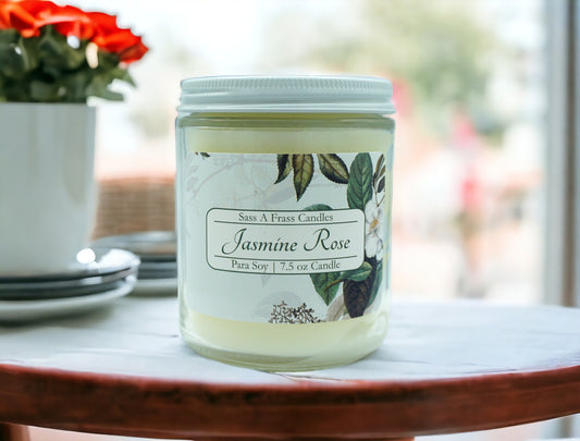 Jasmine Rose 7.5 oz Candle