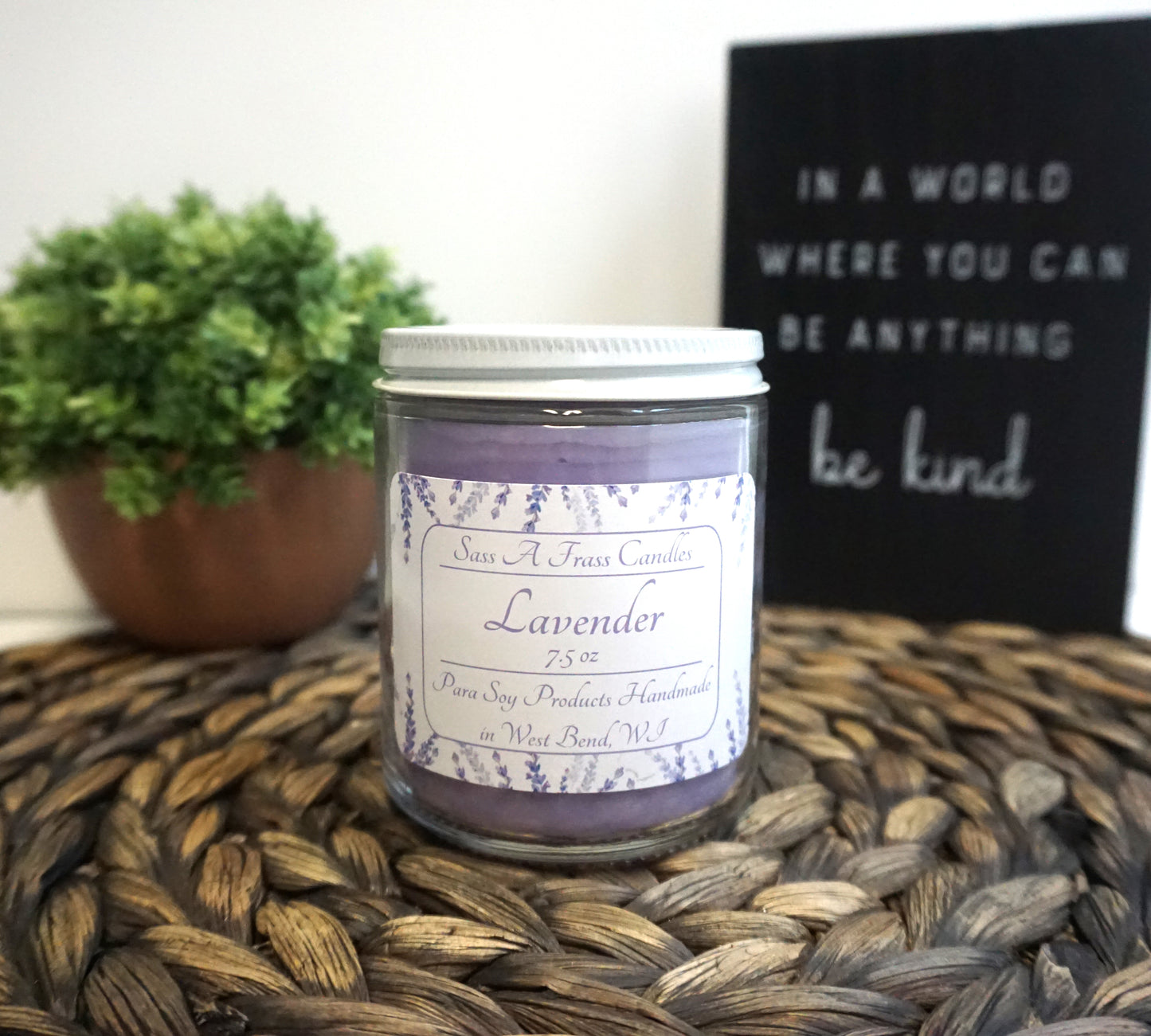 Lavender 7.5 oz Candle