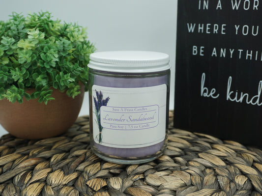 Lavender Sandalwood 7.5 oz Candle