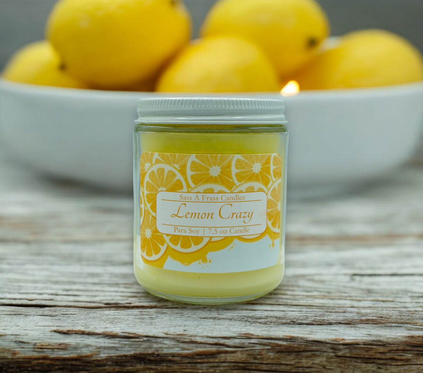 Lemon Crazy 7.5 oz Candle