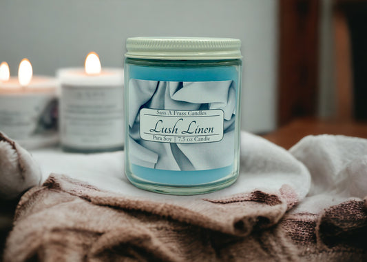 Lush Linen 7.5 oz Candle