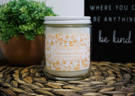 Oatmeal & Honey 7.5 oz Candle