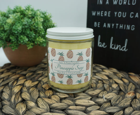 Pineapple Sage 7.5 oz Candle