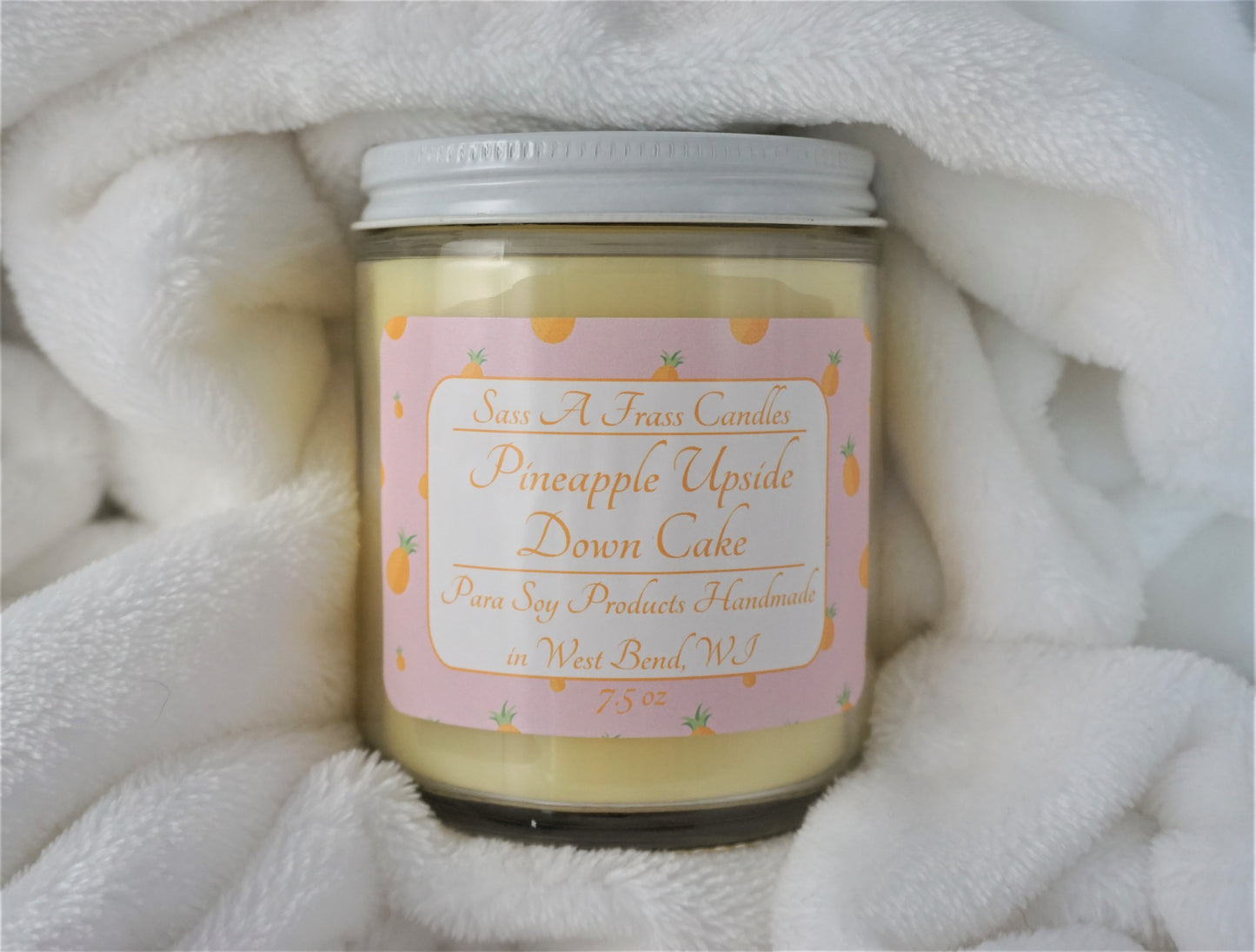 Pineapple Upside Down Cake 7.5 oz Candle