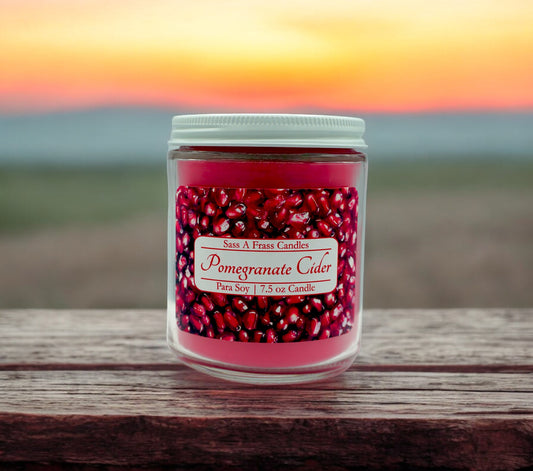 Pomegranate Cider 7.5 oz Candle