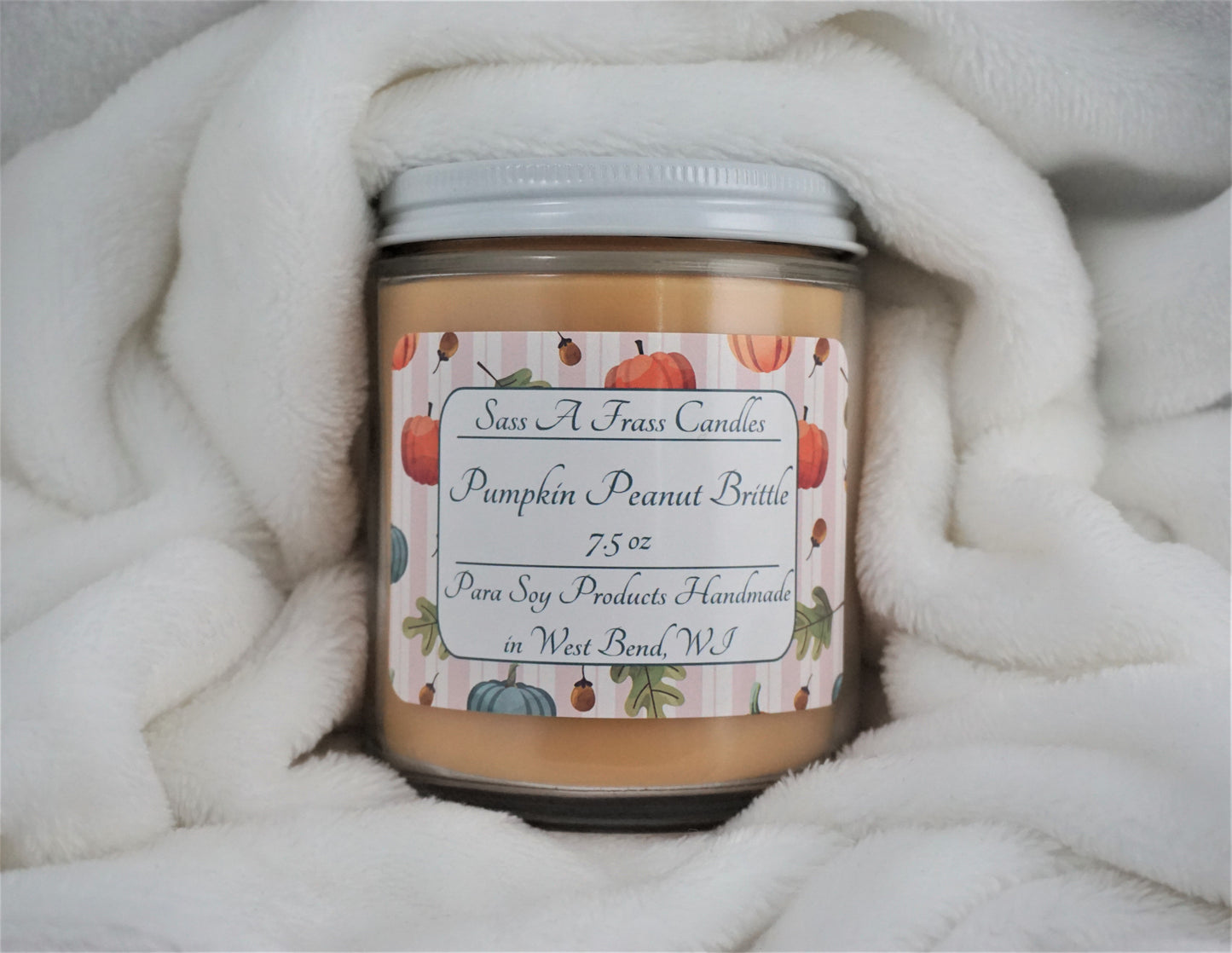 Pumpkin Peanut Brittle 7.5 oz Candle