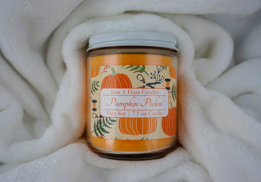 Pumpkin Pickin' 7.5 oz Candle