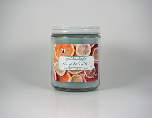 Sage & Citrus 7.5 oz Candle