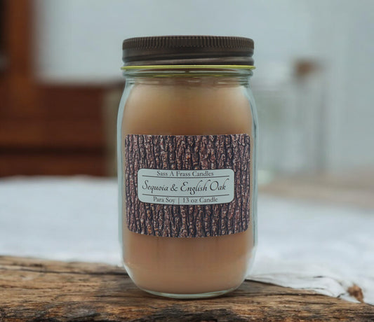 Sequoia & English 13 oz Candle