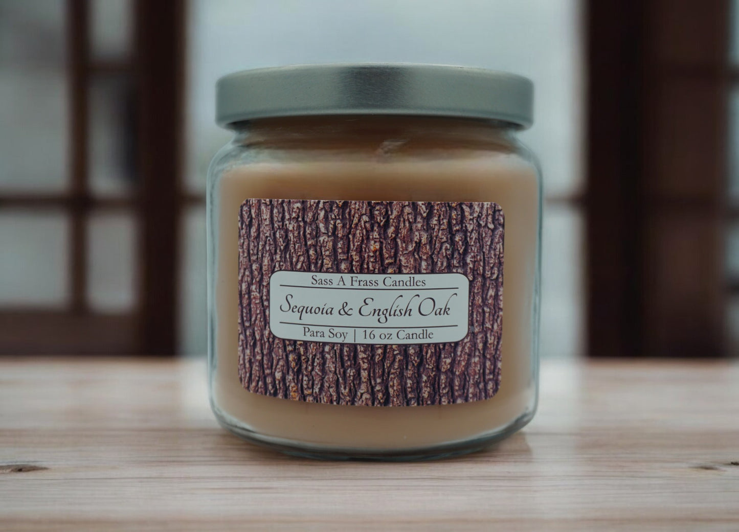 Sequoia & English Oak 2 Wick Candle