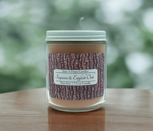 Sequoia & English Oak 7.5 oz Candle