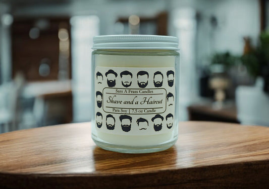 Shave and a Haircut 7.5 oz Candle