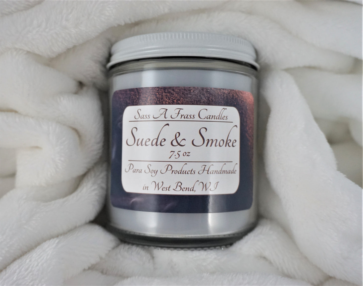 Suede & Smoke 7.5 oz Candle