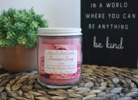 Summer Scoop 7.5 oz Candle