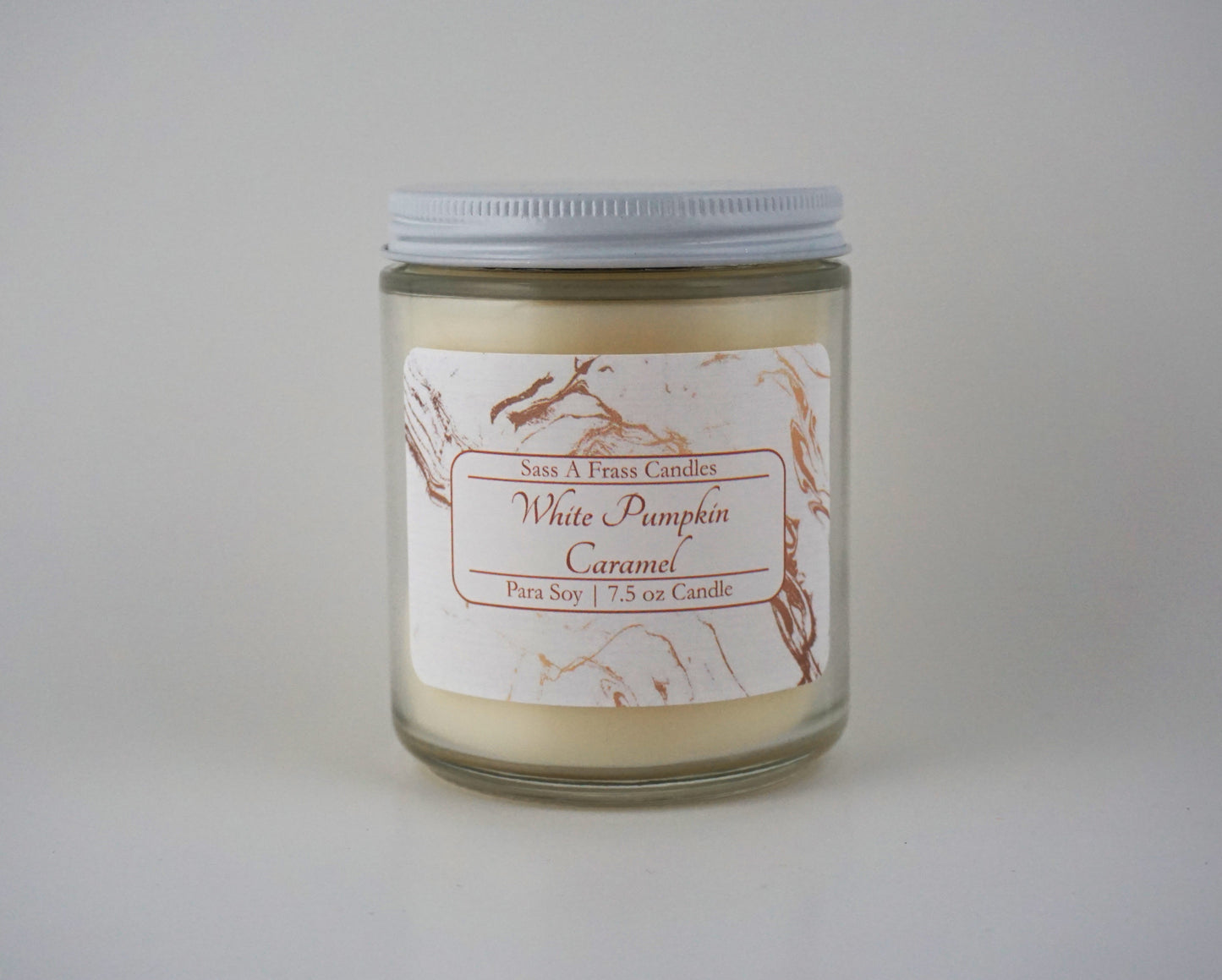 White Pumpkin Caramel 7.5 oz Candle