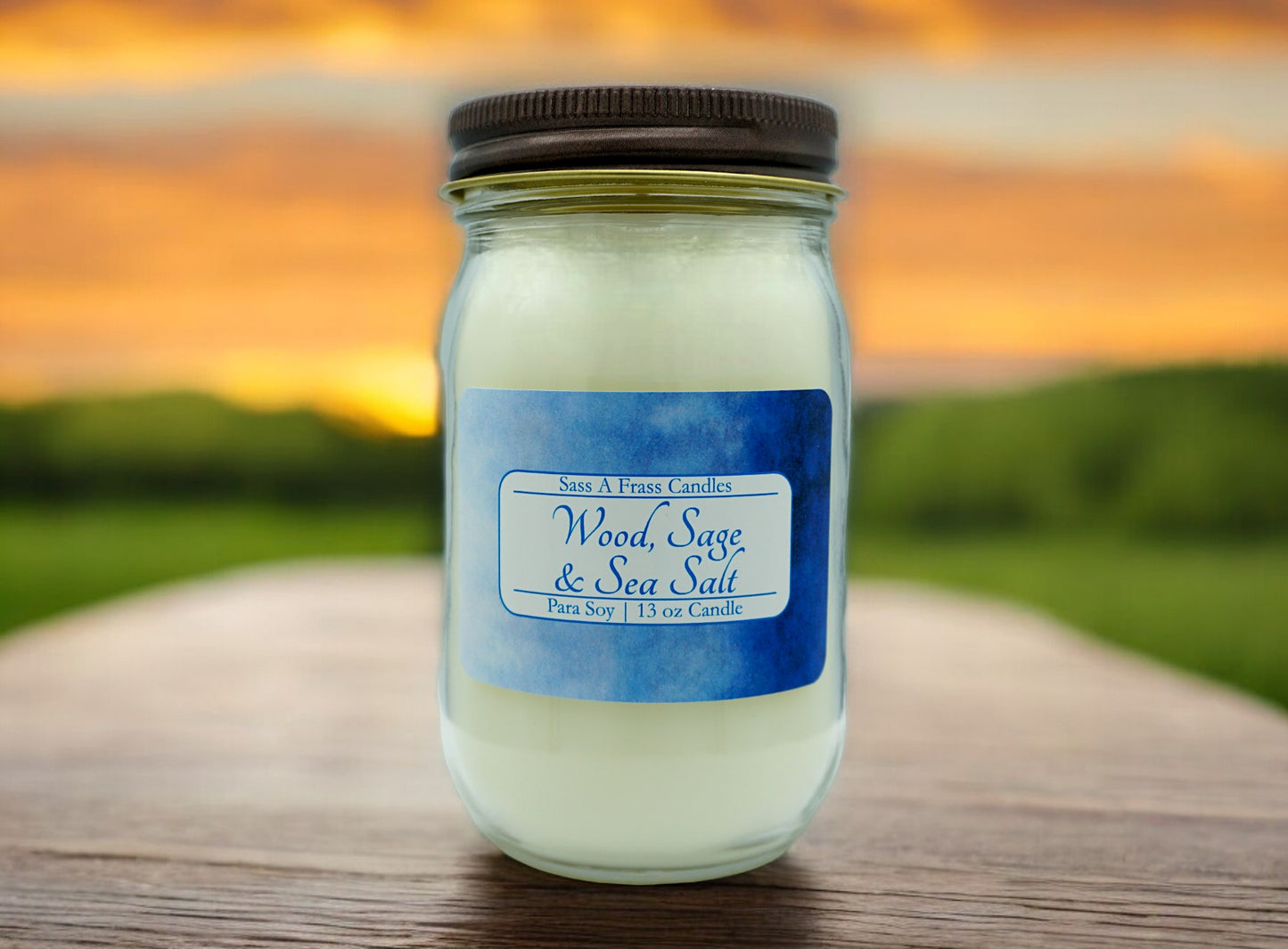 Wood, Sage & Sea Salt 13 oz Candle